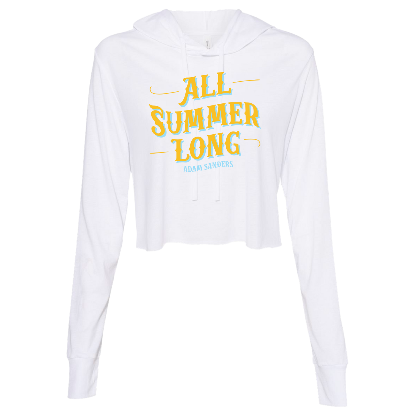 Adam Sanders All Summer Long Cropped Hoodie