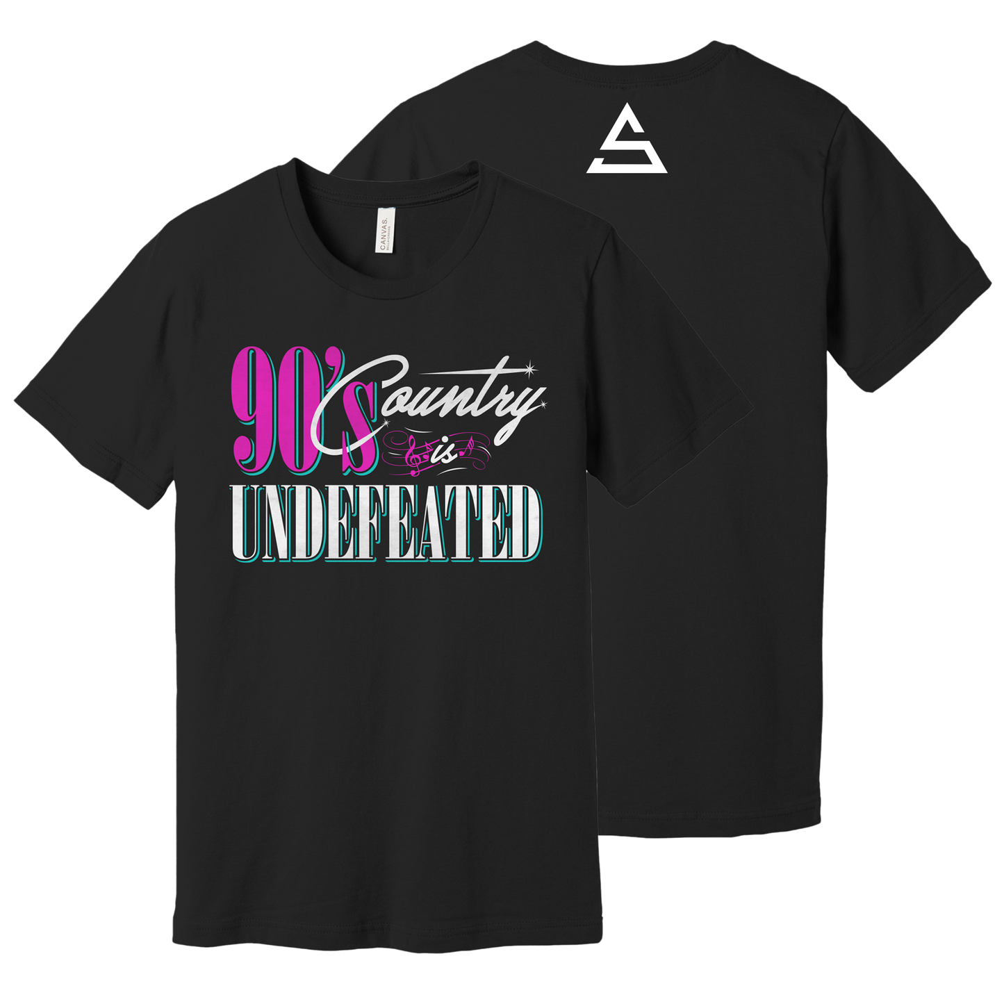Adam Sanders 90's Country is Undefeated Tee
