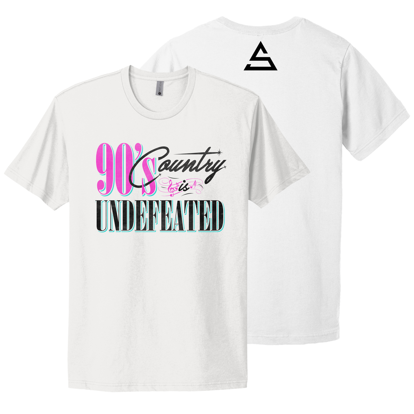 Adam Sanders 90's Country is Undefeated Tee